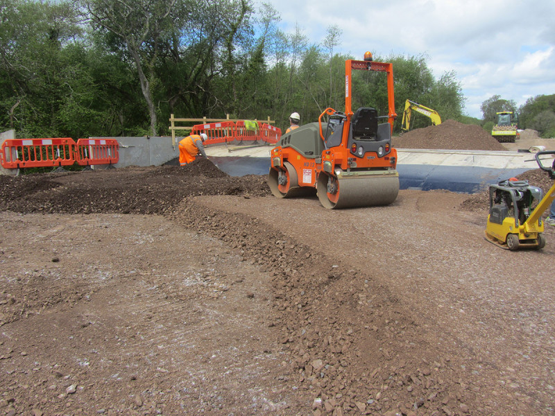 Zasypki i zagęszczenie